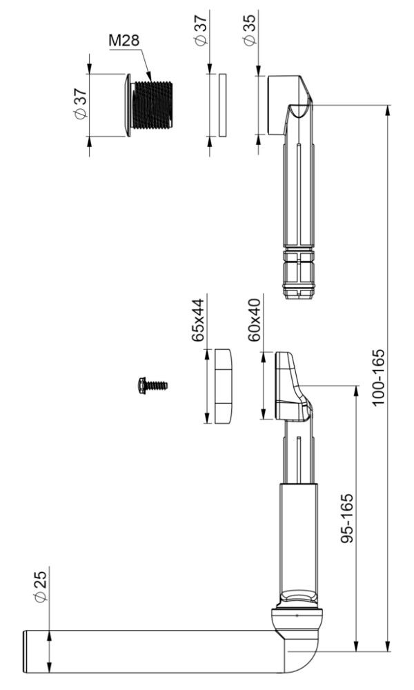 Ylivuotosarja Prevex Smartloc