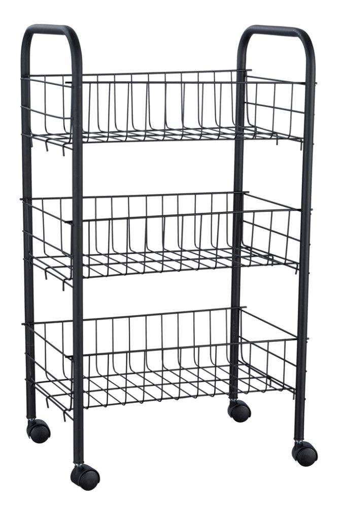 Monitoimikärry Florenz Musta