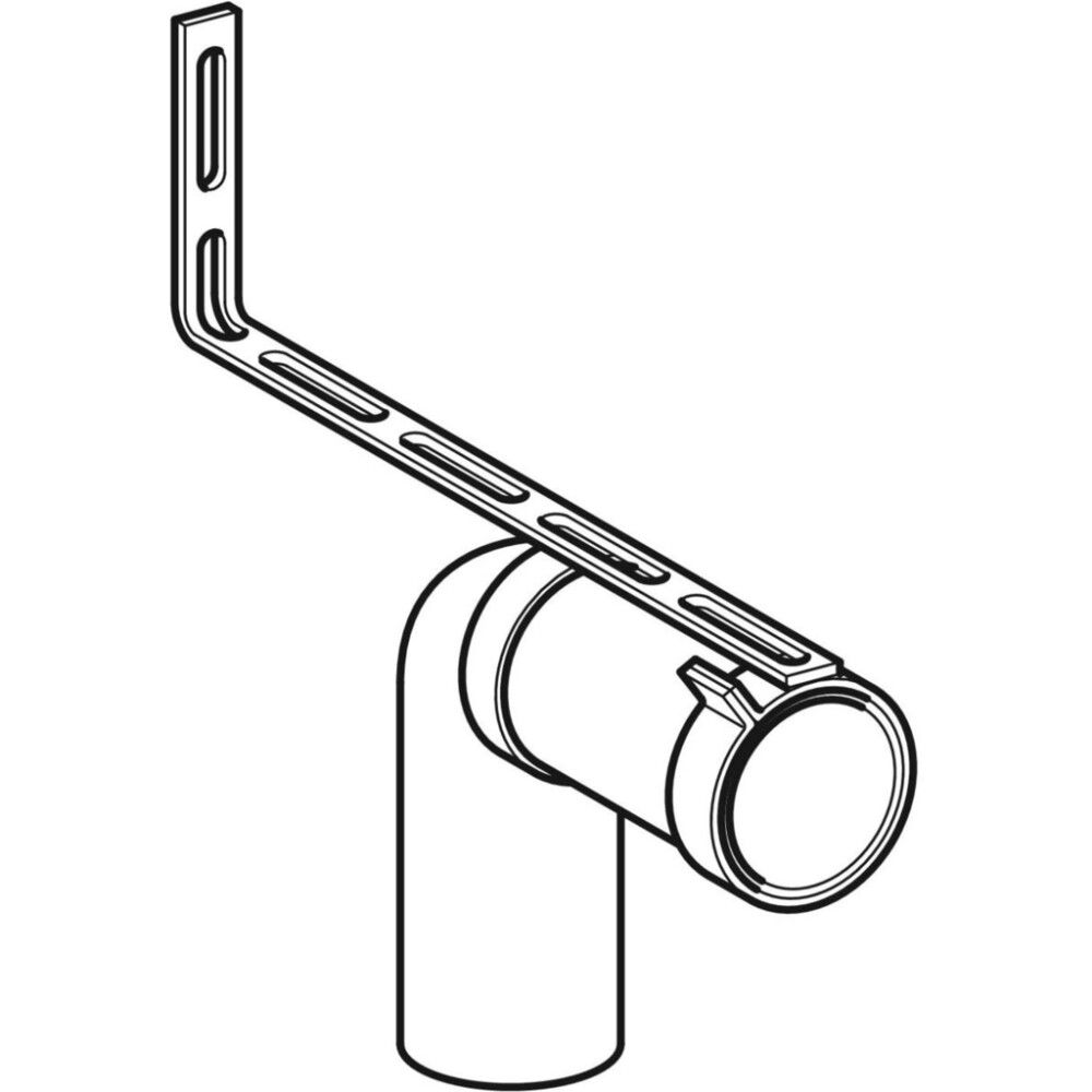 Geberit liitoskäyrä 90° jatkolla