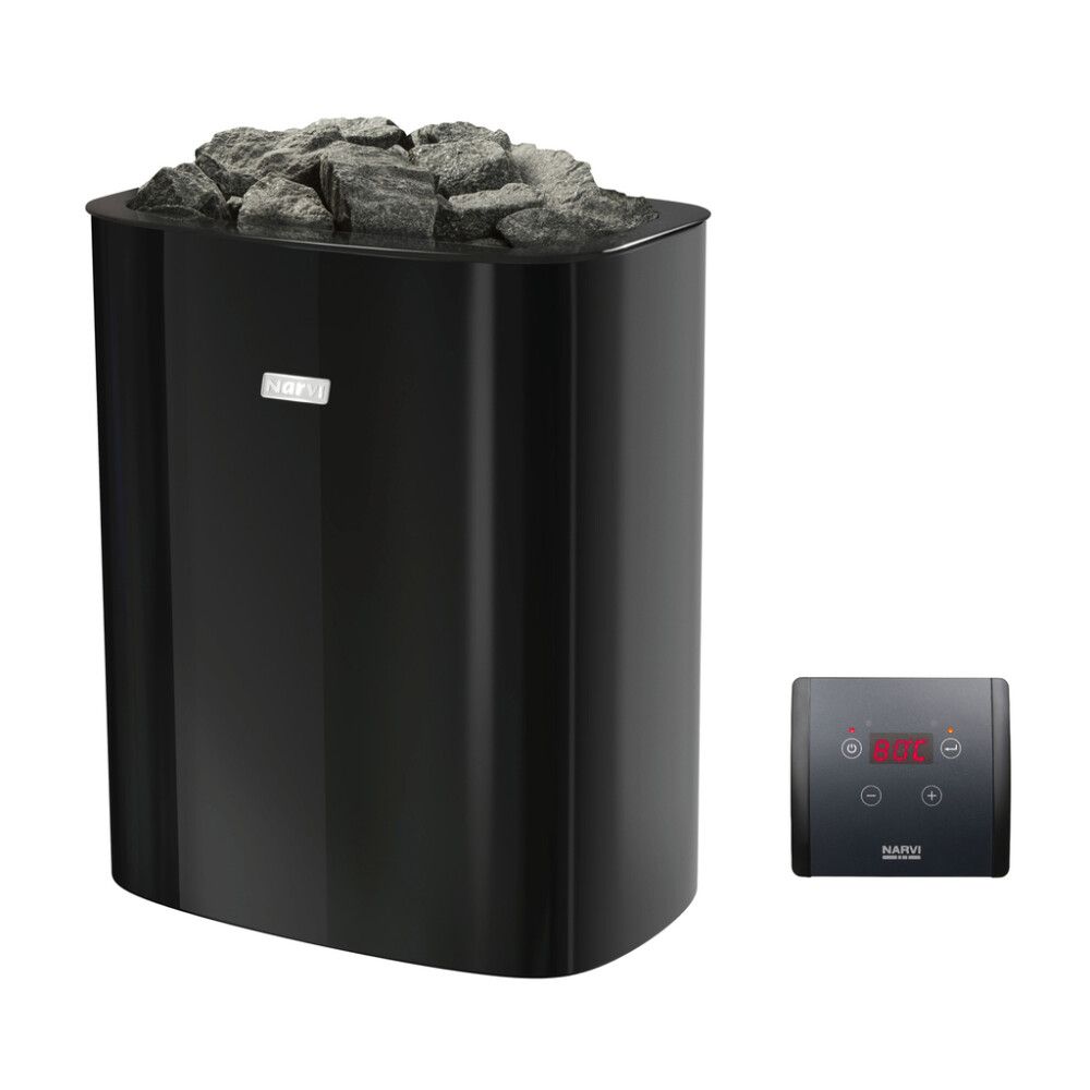 Sähkökiuas Narvi NC Electric Musta