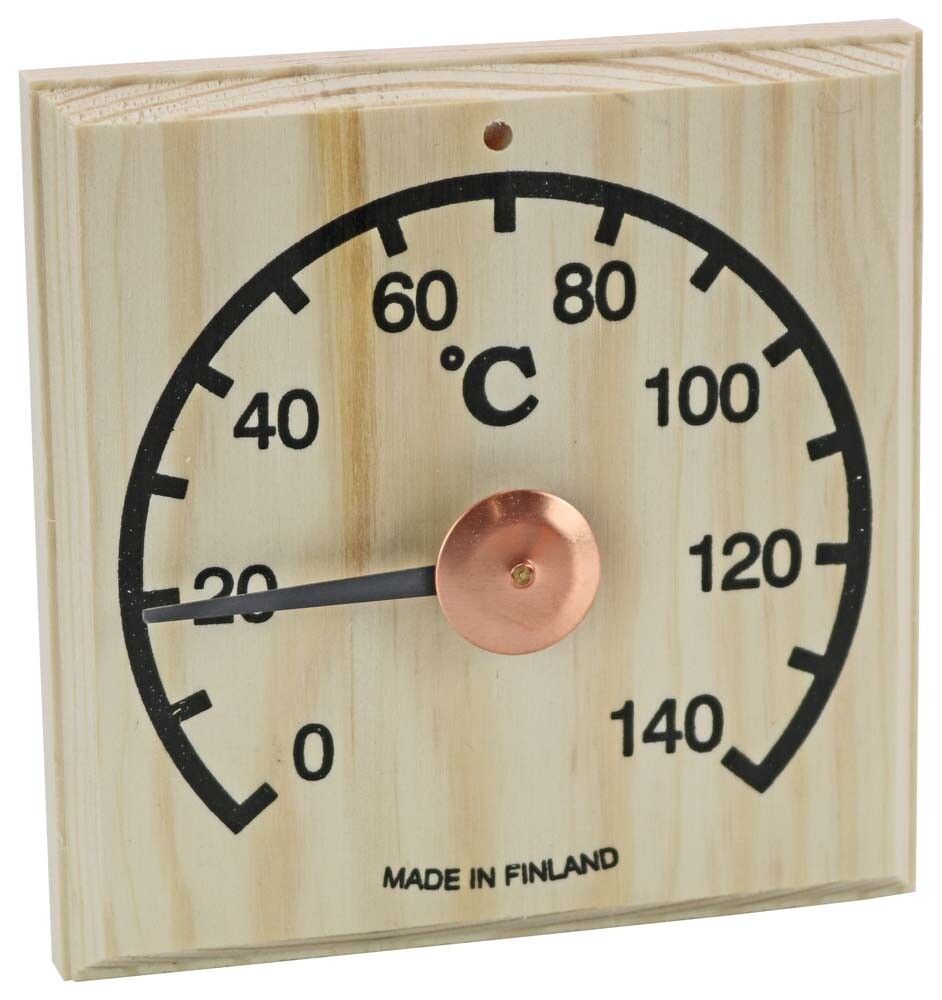 Saunamittari Saunia neliö 12 x 12 cm