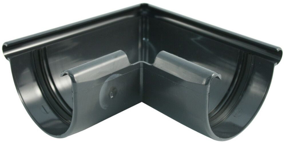 Räystäskourun ulkokulma 90° Marley 125 mm antrasiitti