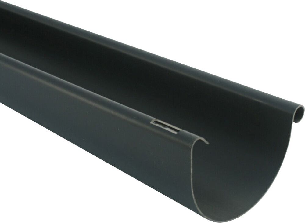 Räystäskouru Marley  125 mm 1 m antrasiitti