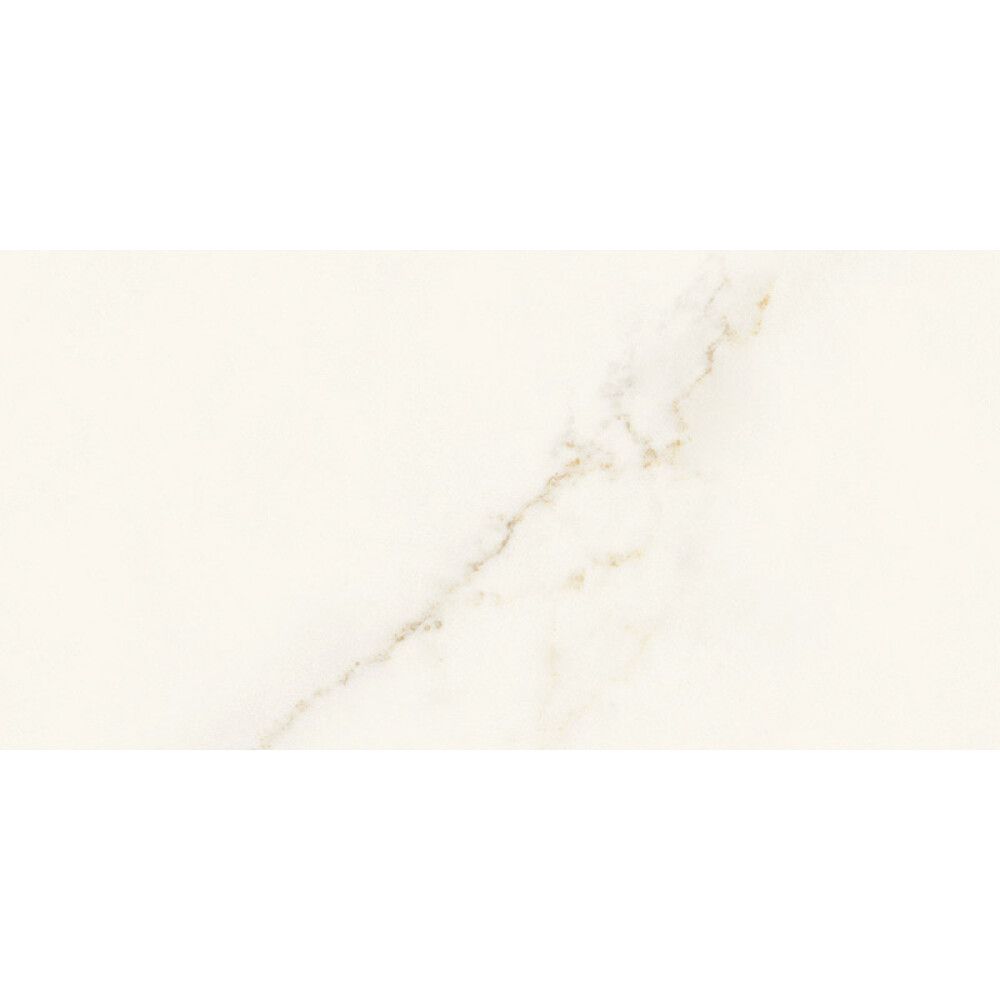 Lattialaatta Palazzo Soft Calacatta kiiltävä valkoinen 30 x 60 cm