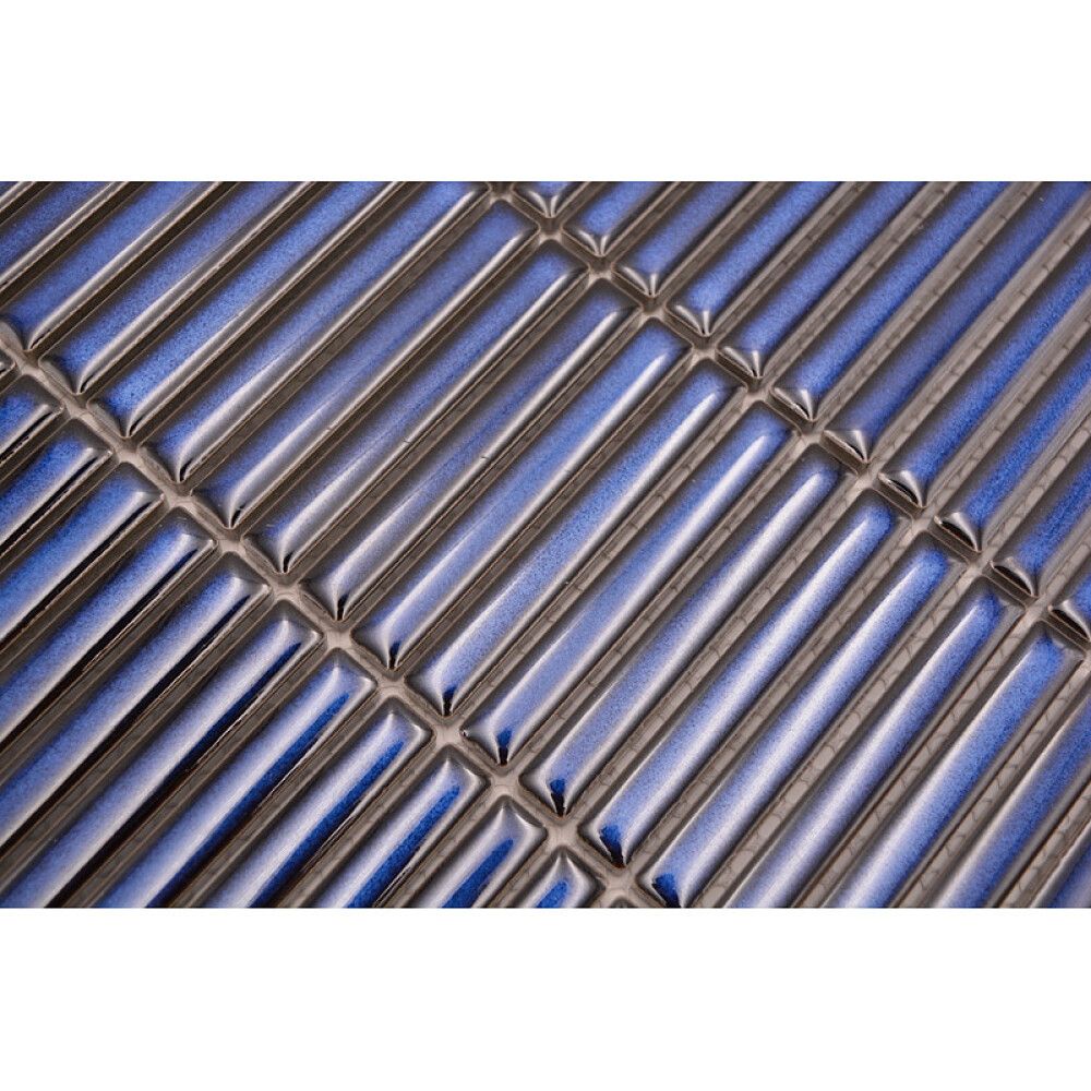 Mosaiikkilaatta Fliesen Kitkat sininen 28,2 x 30,8 cm