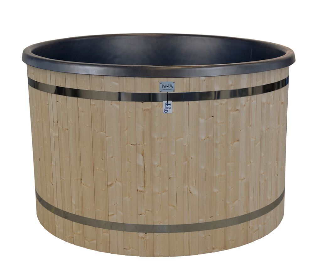 Kylpytynnyri Plastweld PW-SPA Classic koottava puu-tummanharmaa