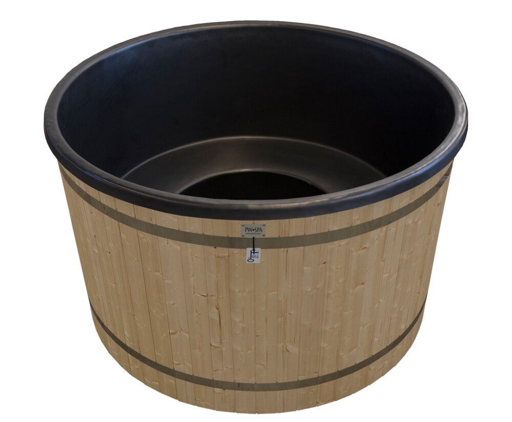 Kylpytynnyri Plastweld PW-SPA Classic koottava puu-tummanharmaa