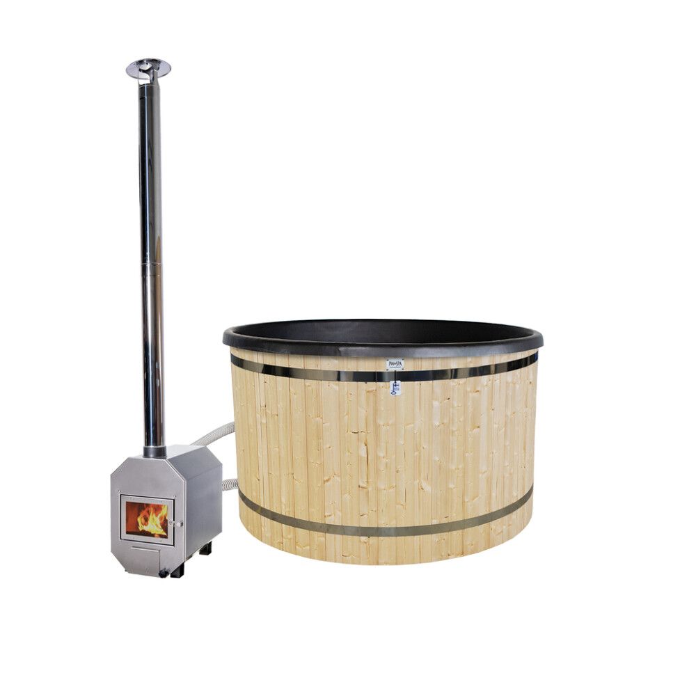 Kylpytynnyri Plastweld PW-SPA Classic koottava puu-tummanharmaa