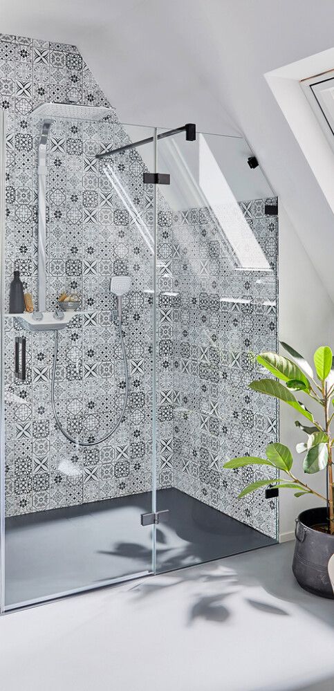 Mosaiikkilaatta XCM 8RBW97 Musta/Valkoinen 30 x 30 cm