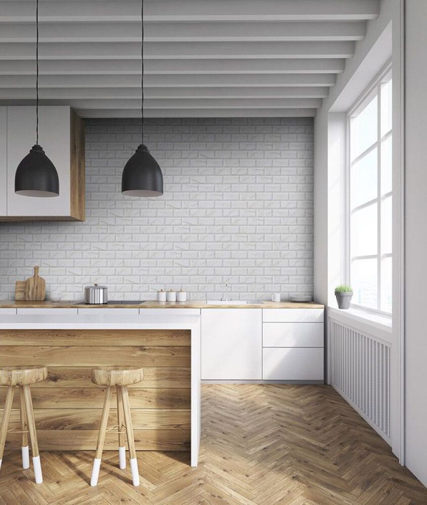 Seinälaatta Metro Carrara 10 x 20 cm