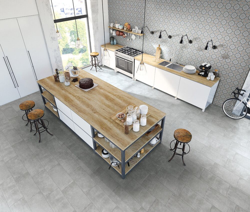 Lattialaatta Frassinoro Beton Tendance 30 x 60 cm