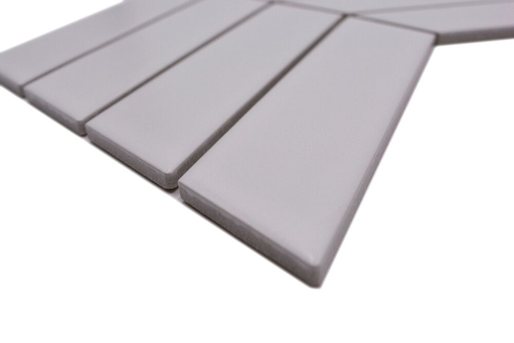 Mosaiikkilaatta Knopf Uni 451N Valkoinen 31,8 x 22,4 cm