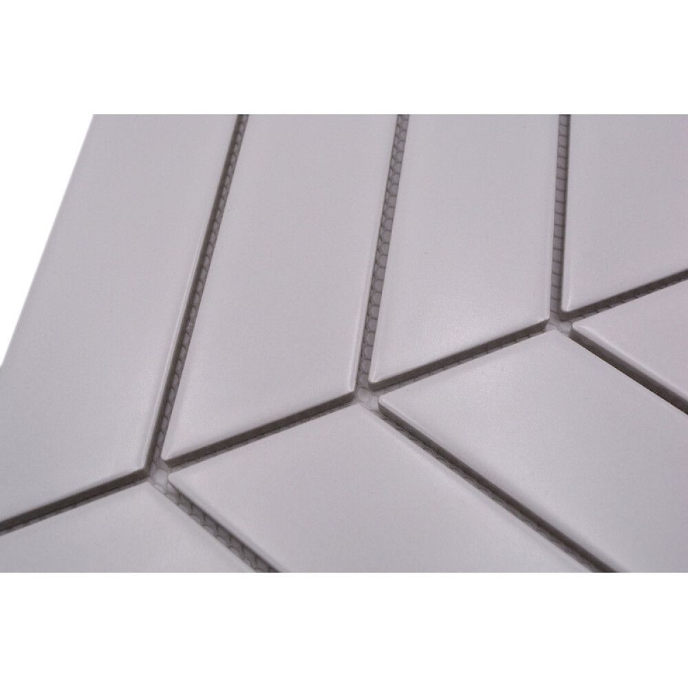 Mosaiikkilaatta Knopf Uni 451N Valkoinen 31,8 x 22,4 cm