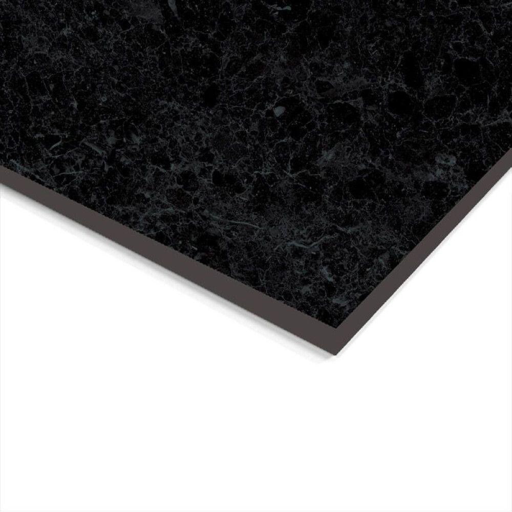 Lattialaatta Corso Italia Marble Mix kiiltävä musta 30 x 60 cm