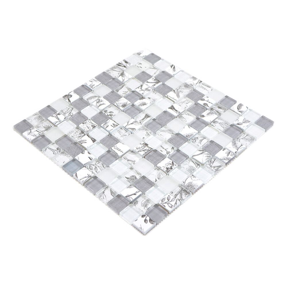Mosaiikkilaatta Crystal XCM JT12 29,8 x 29,8 cm Harmaa