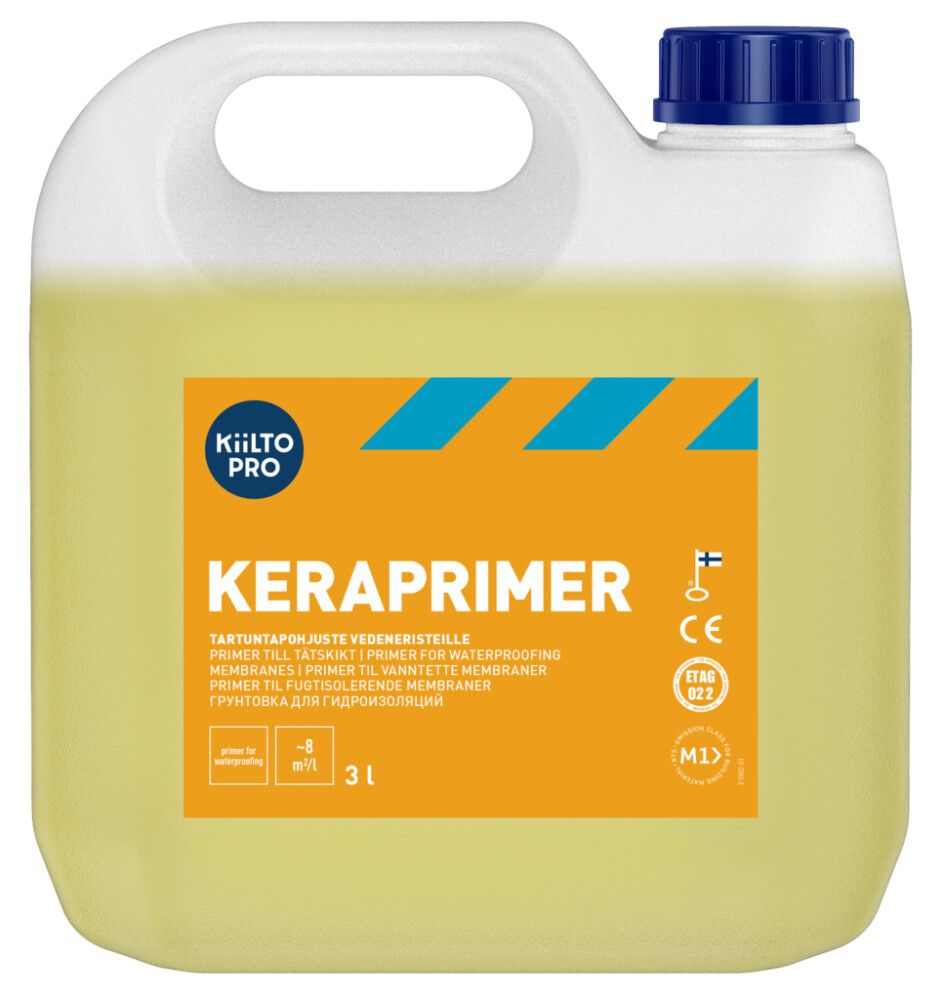 Tartuntapohjuste Kiilto KeraPrimer 3 l