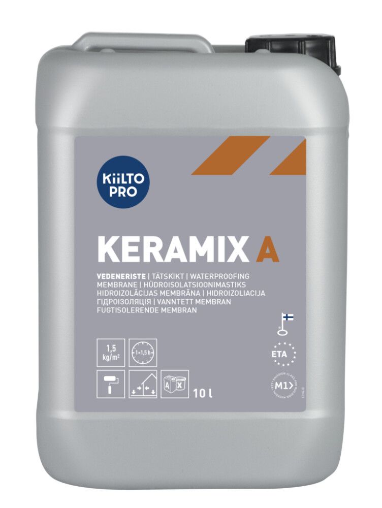 Vedeneriste Kiilto Pro Keramix A Nesteosa 10 l