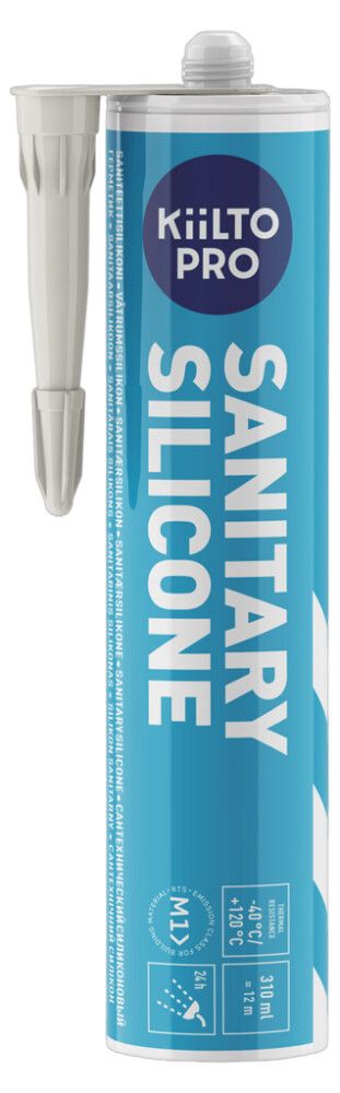 Saniteettisilikoni Kiilto Pro 11 linen 310 ml
