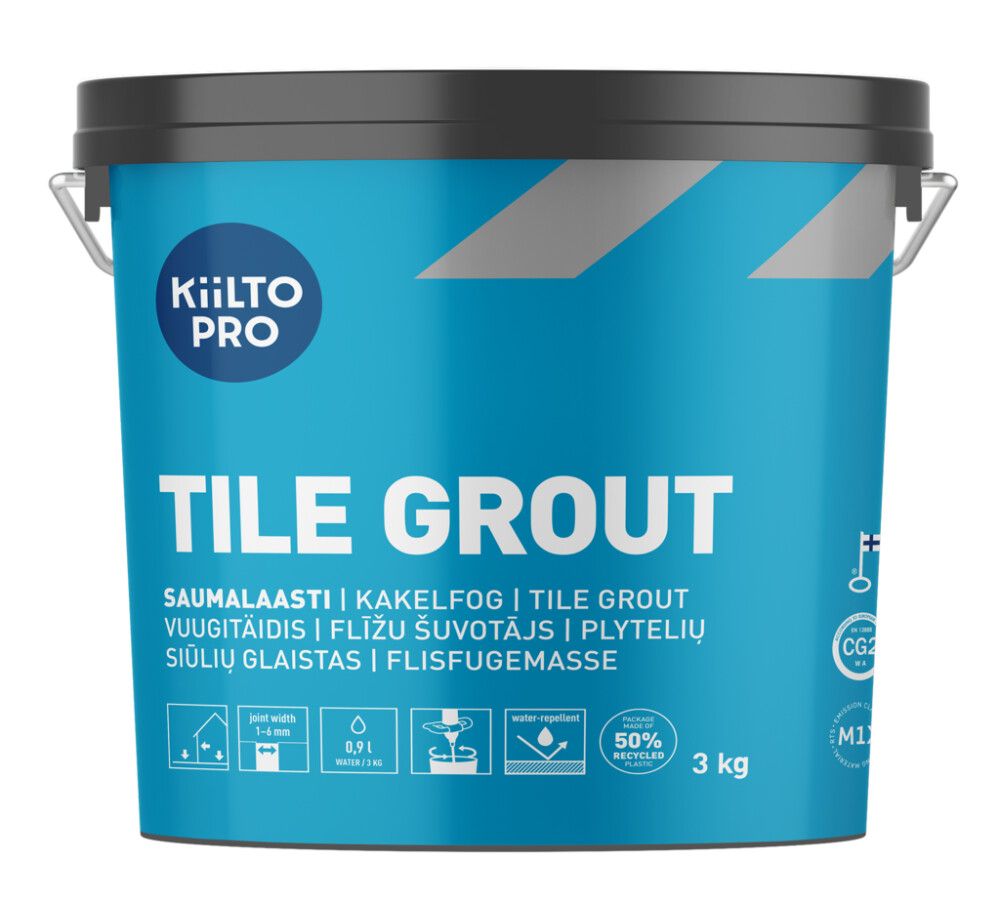 Saumalaasti Kiilto Pro Tile Grout 36 Terracotta 3 kg