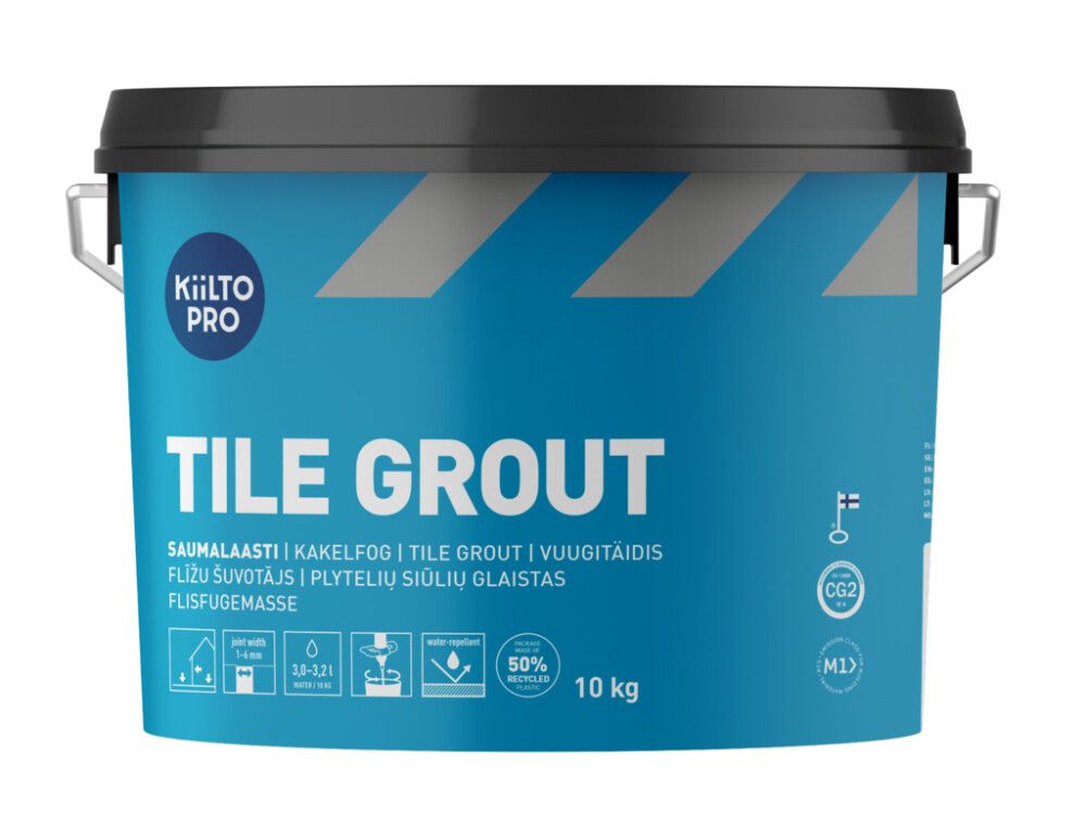 Saumalaasti Kiilto Pro Tile Grout 44 Iron 10 kg