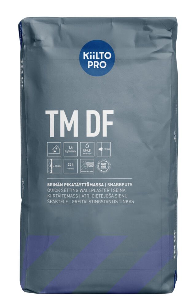 Pikatäyttömassa Kiilto TM DF 20 kg