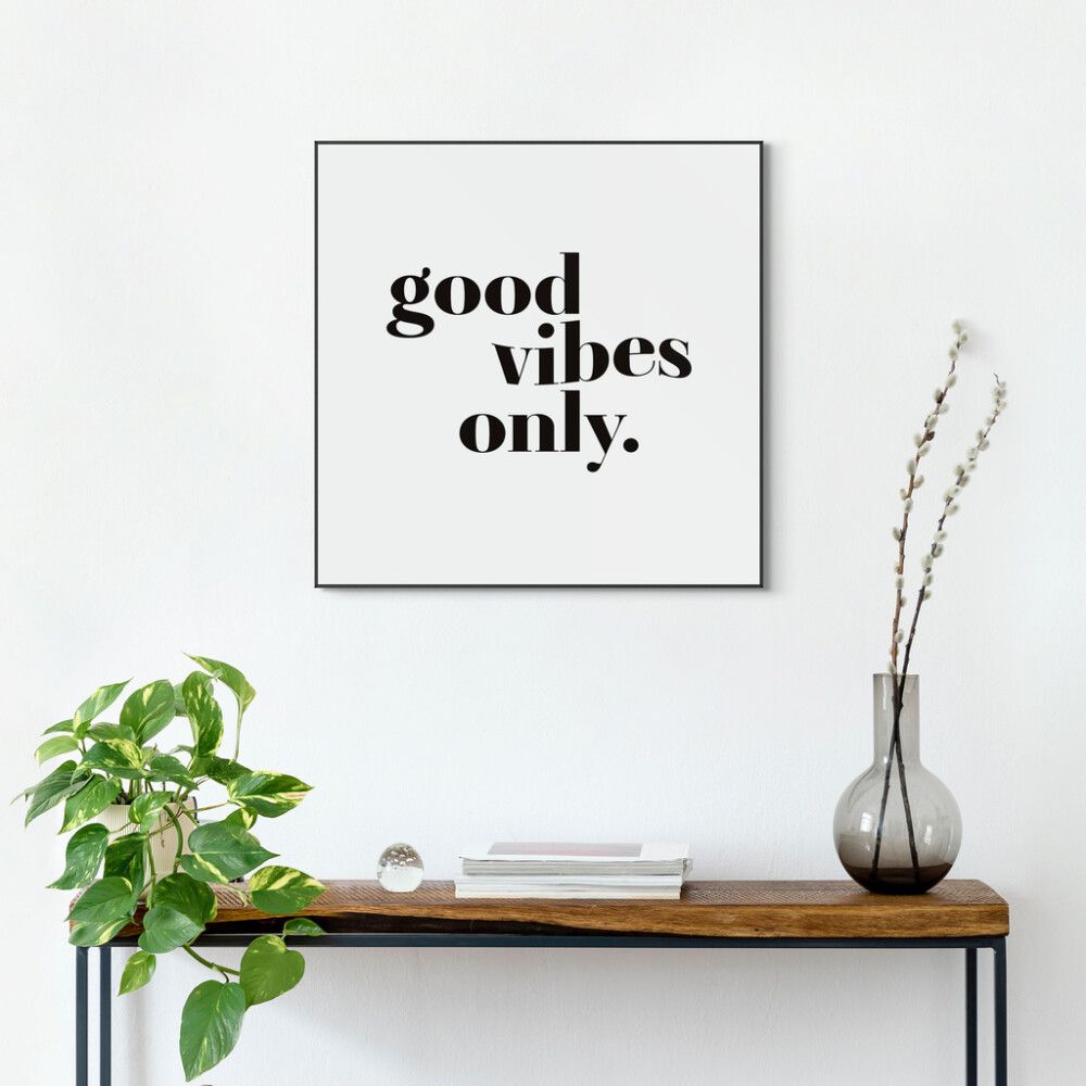 Sisustustaulu Reinders Good Vibes Only 50 x 50 cm