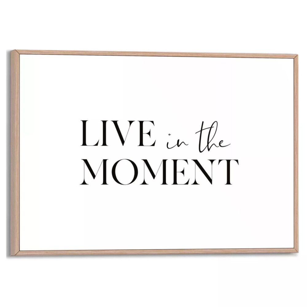 Sisustustaulu Reinders Live in the Moment 20 x 30 cm
