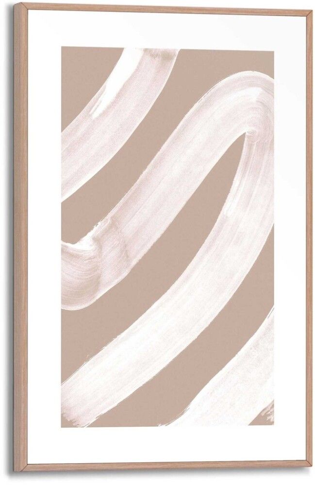 Sisustustaulu Reinders White Curve 20 x 30 cm