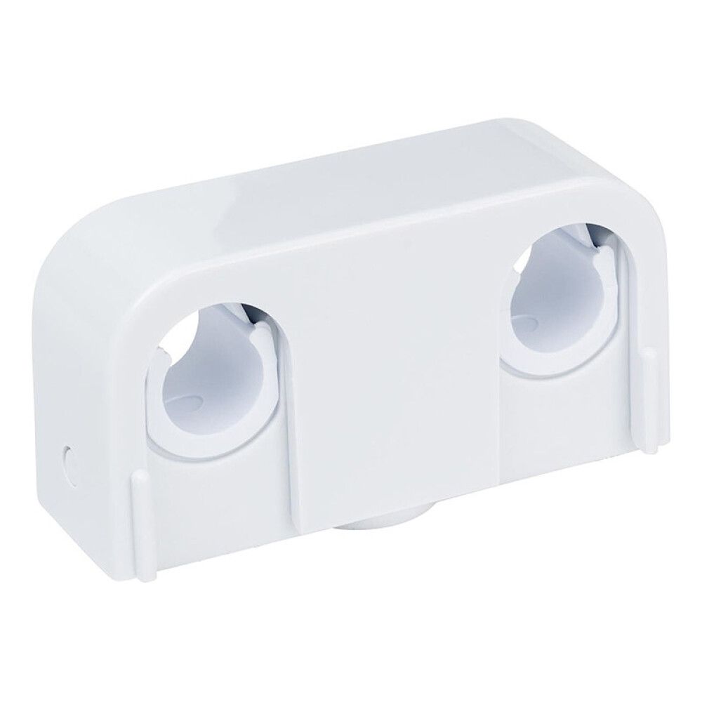 Muovinen putkipuristin Gelia 2-os. valkoinen 10-16 mm