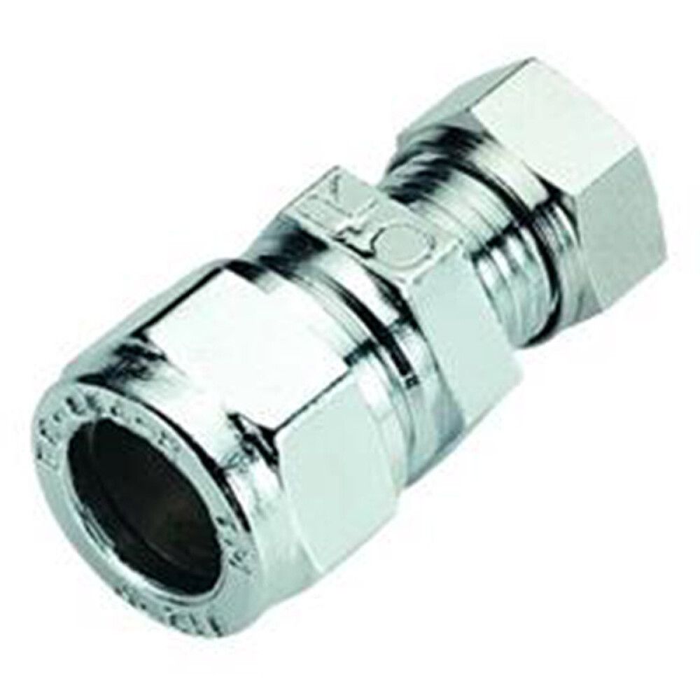 Puserrusliitin Gelia 10 x 12 mm, Kromi