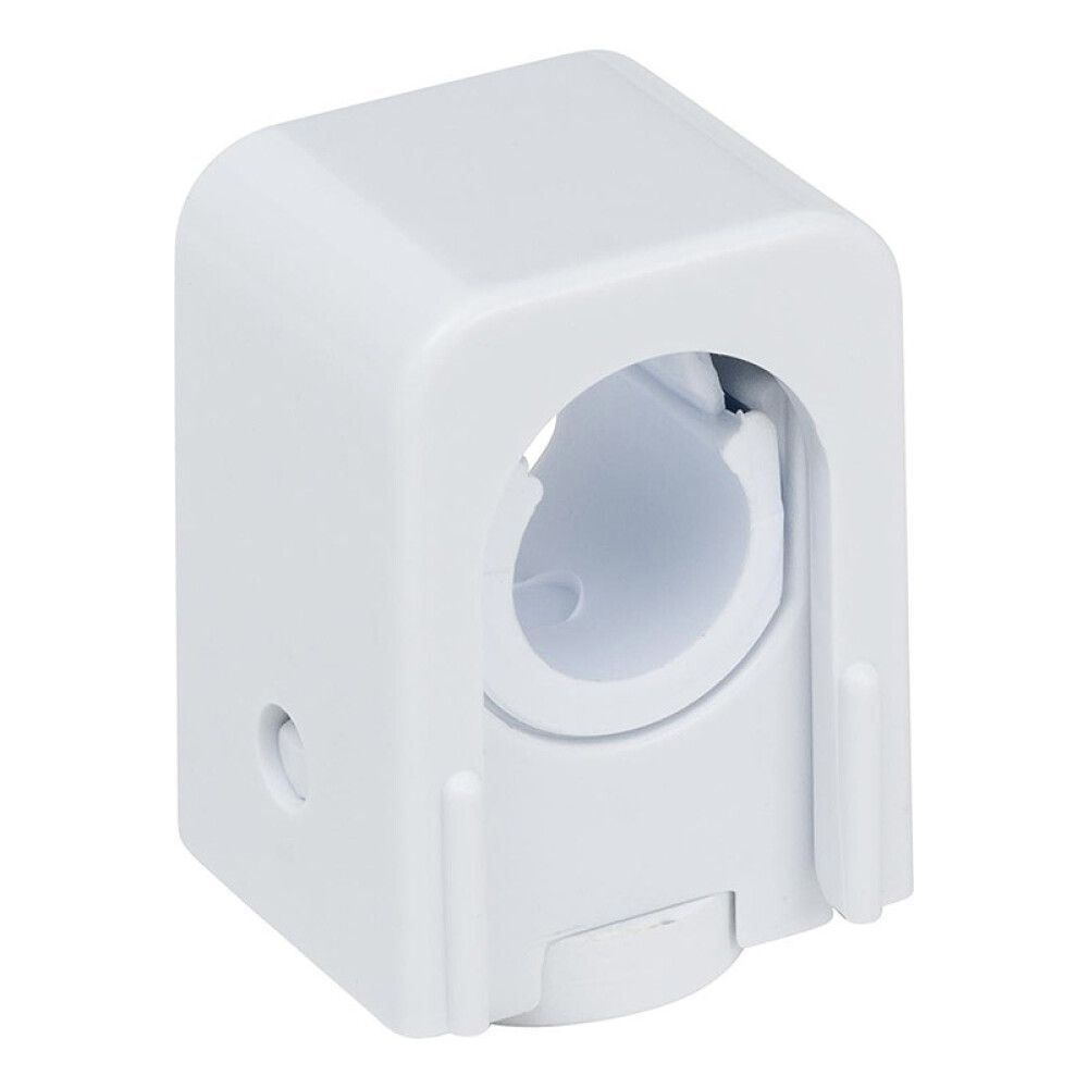 Muovinen putkipuristin Gelia 1-os. valkoinen 10-16 mm