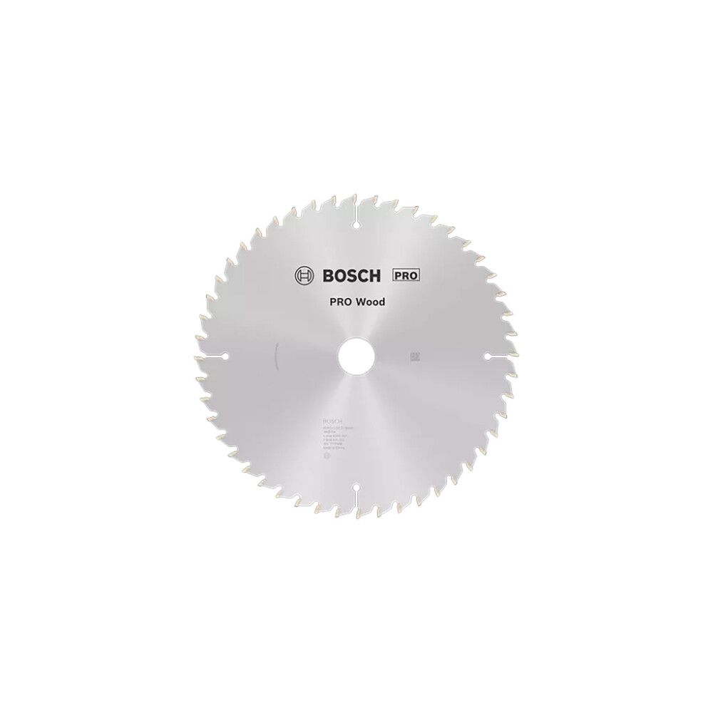 Pyörösahanterä Bosch Optiline Wood 260 x 3,2 x 30 Z48