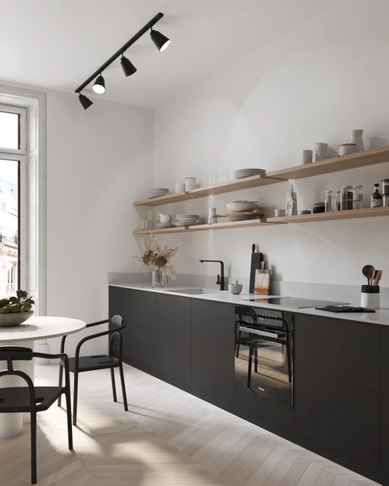 Kiskospottivalaisin Nordlux Link Koniekel Musta