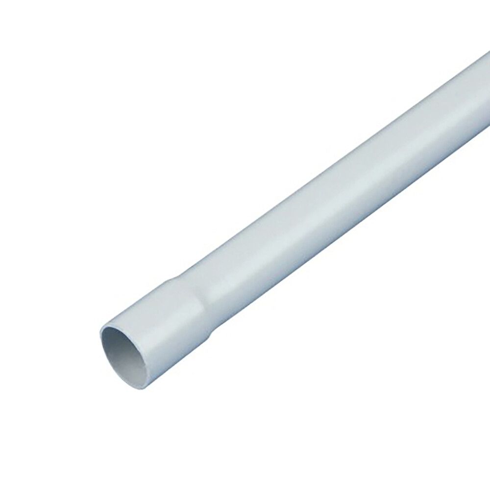 Sähköasennusputki REV Ritter jäykkä EN32 vaaleanharmaa 2 m