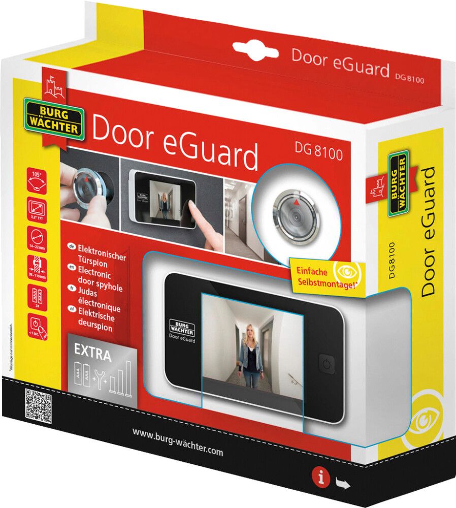 Ovikamera Burg-Wächter Door eGuard DG 8100
