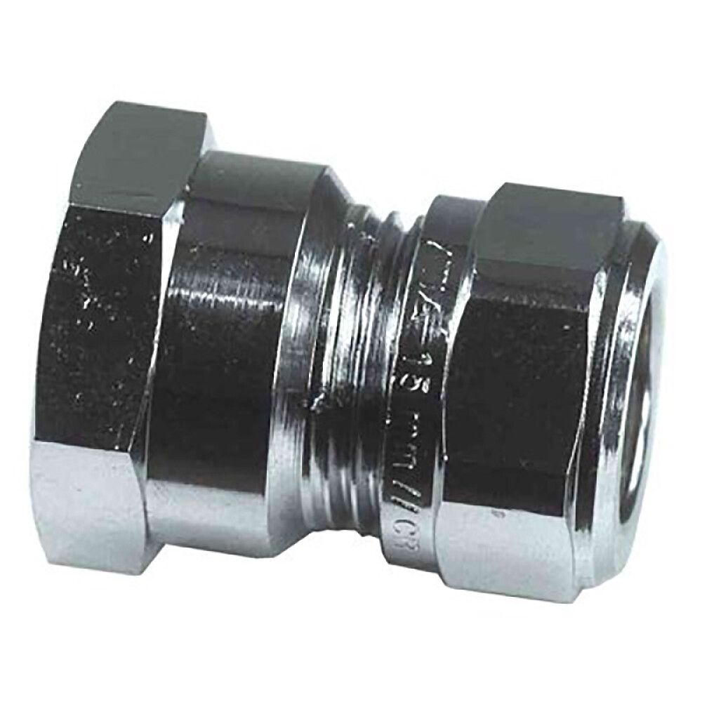 Puserrusliitin Gelia SK 1/2" x 10 mm, Kromi