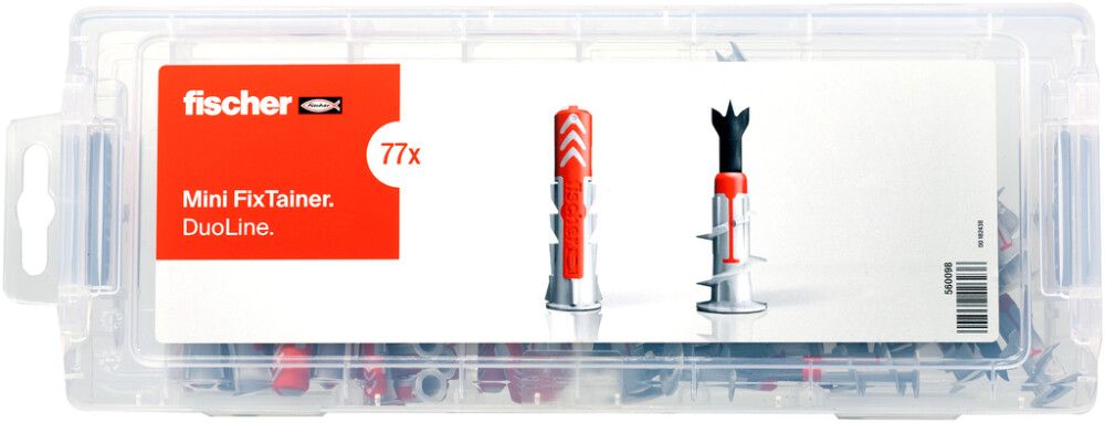 Kiinnikeboksi Fischer MiniFixTainer Duoline