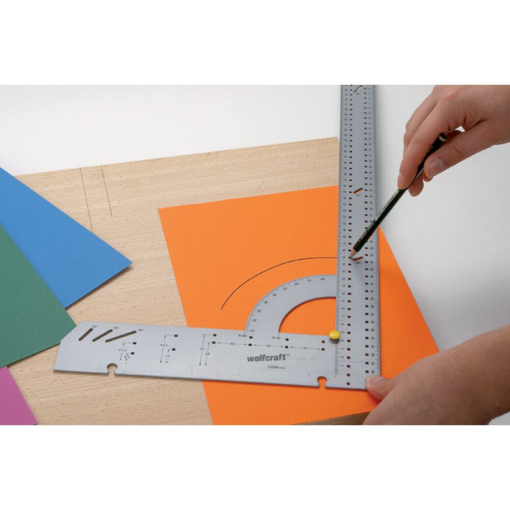Yleiskulma Wolfcraft 500 x 280 mm