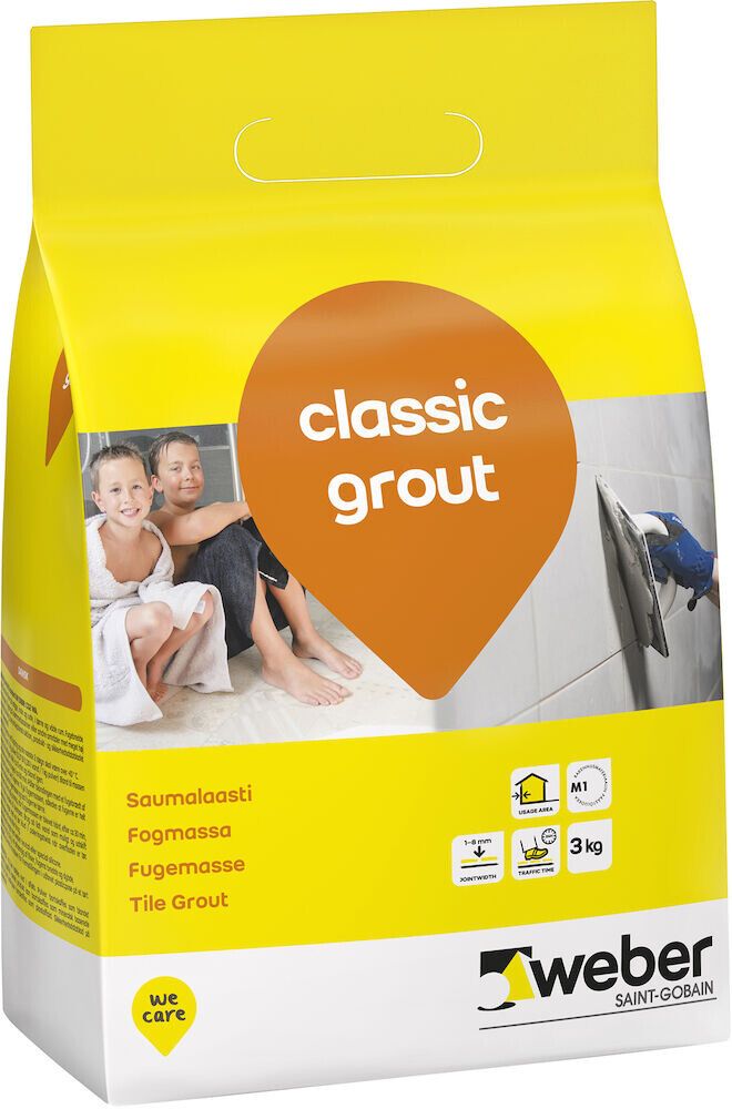 Saumalaasti Weber Classic Grout