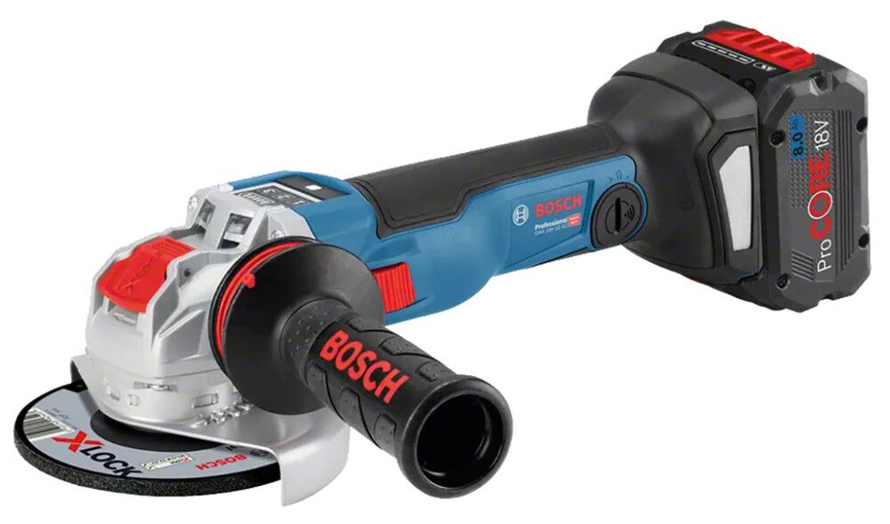 Akkukulmahiomakone GWX 18V-10 SC Professional