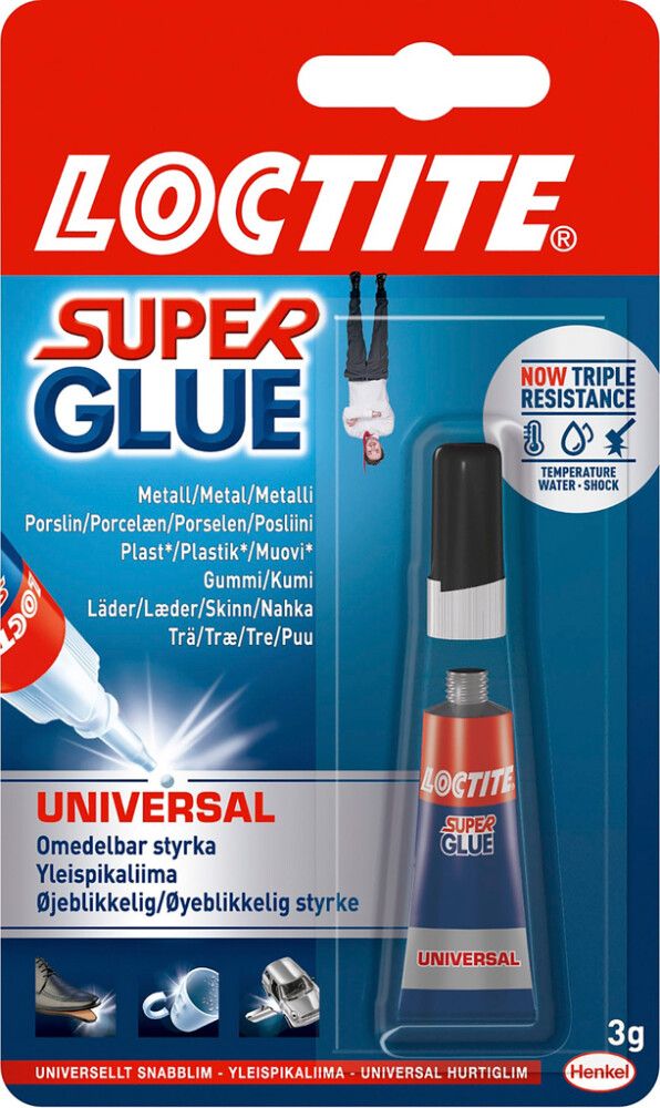 Pikaliima Loctite Super Glue Original 3 g
