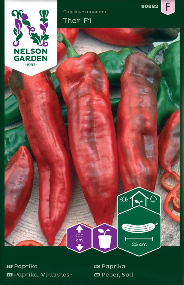 Vihannespaprika Nelson Garden Thor