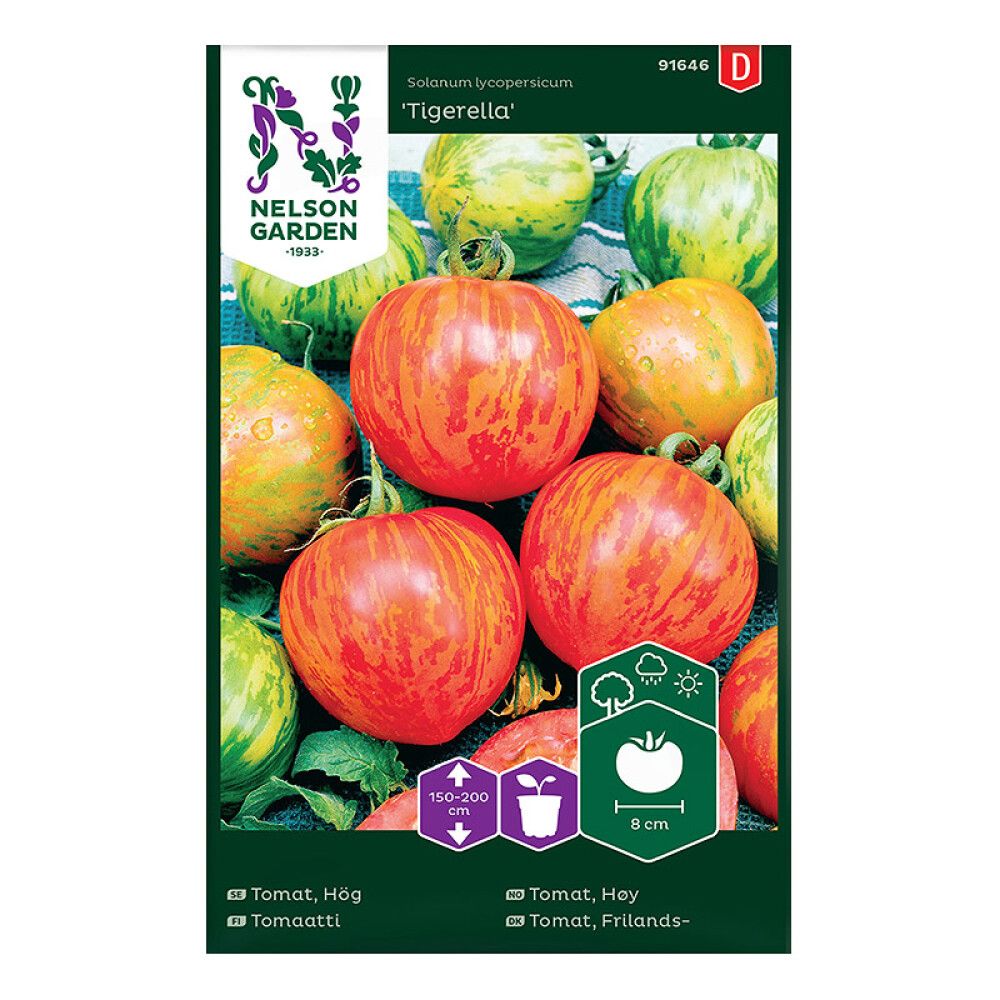 Tomaatti Nelson Garden Tigerella