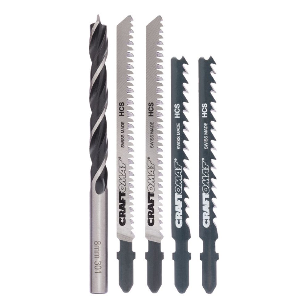 Pistosahanteräsarja Craftomat Työtasoille 5-os