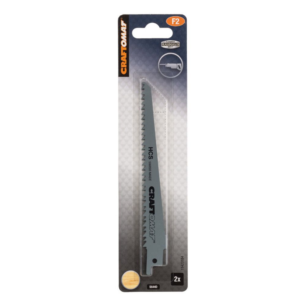 Puukkosahanterä Craftomat 644 D 2 kpl