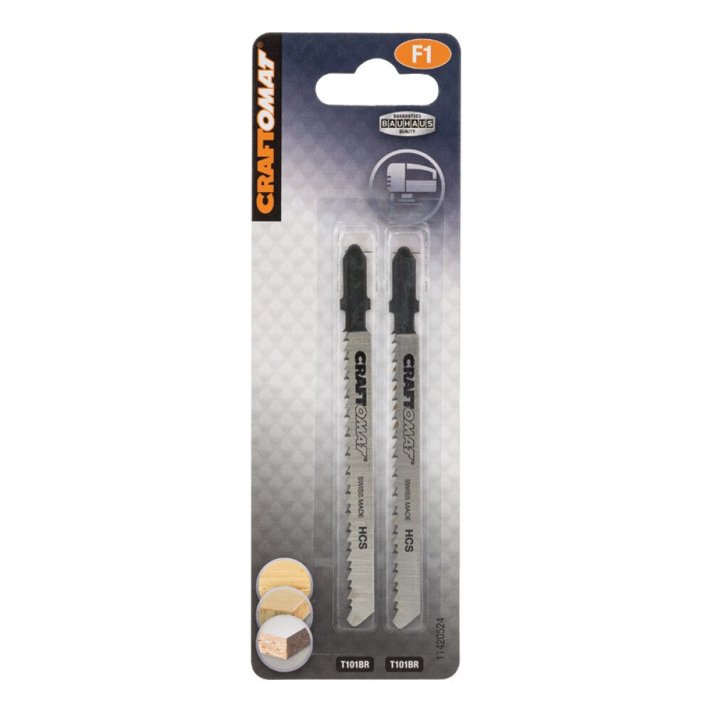Pistosahanterä Craftomat T 101 BR 2 kpl