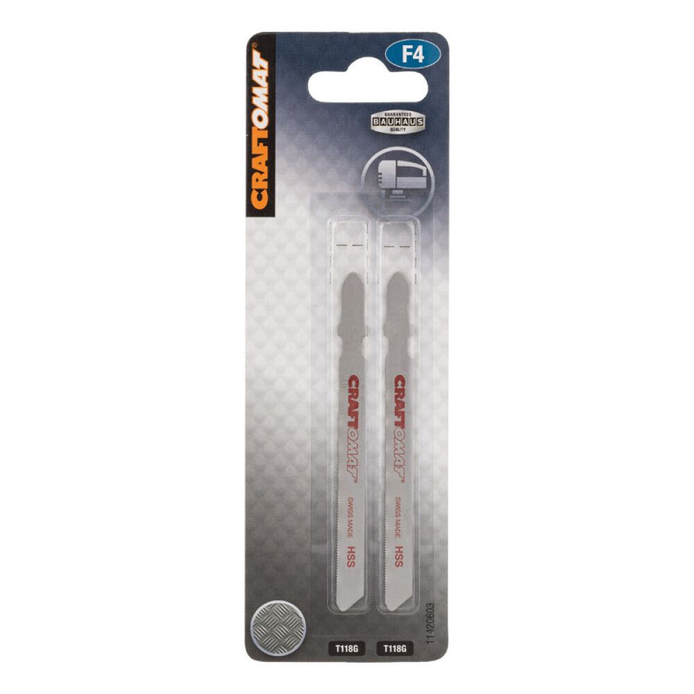 Pistosahanterä Craftomat T 118 G 2 kpl