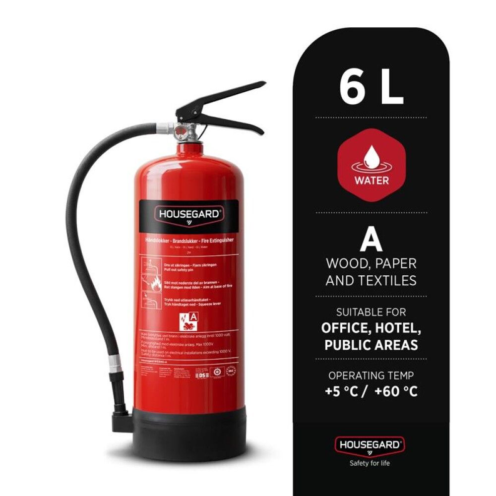Vesisammutin Houseguard WE6HO-A 6 l