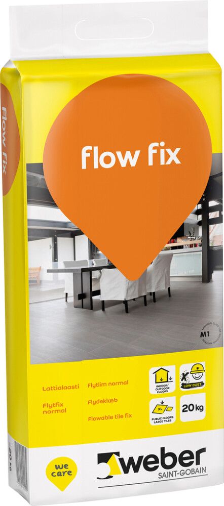 Lattialaasti Weber Flow Fix 20 kg