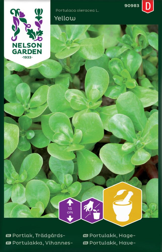 Vihannesportulakka Nelson Garden Yellow